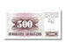 Geldschein, Bosnia - Herzegovina, 500 Dinara, 1992, 1992-07-01, UNZ