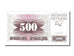 Banconote, Bosnia - Erzegovina, 500 Dinara, 1992, 1992-07-01, FDS