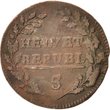 Schweiz, 1/2 Batzen, 1799, VF(30-35), Billon, KM:A6