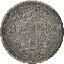 Switzerland, Rappen, 1943, Bern, EF(40-45), Zinc, KM:3a