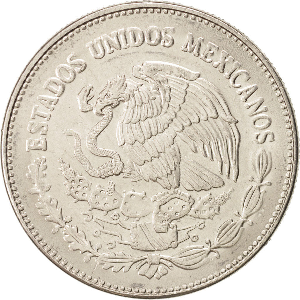 Mexico, 50 Pesos, 1982, Mexico City, SUP, Copper-nickel, KM:490