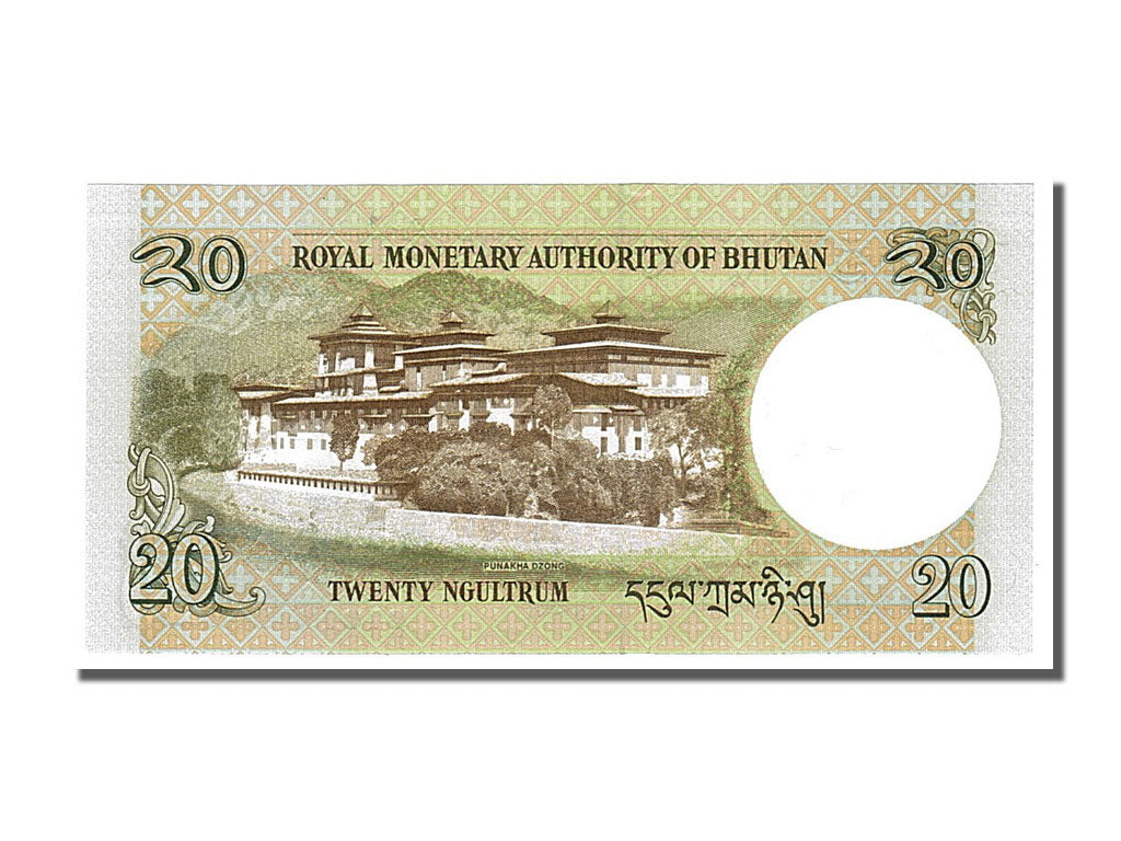 Banconote, Bhutan, 20 Ngultrum, 2006, FDS