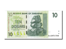 Banconote, Zimbabwe, 10 Dollars, 2008, 2008-08-01, FDS