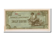 Birmania, 1/2 Rupee, 1942, FDS