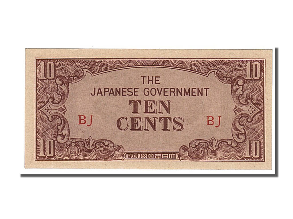 Birmania, 10 Cents, 1942, FDS