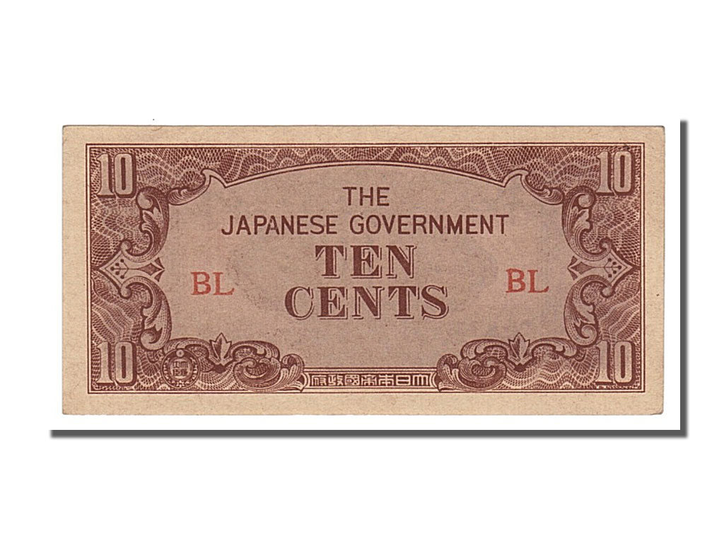 Birmania, 10 Cents, 1942, FDS