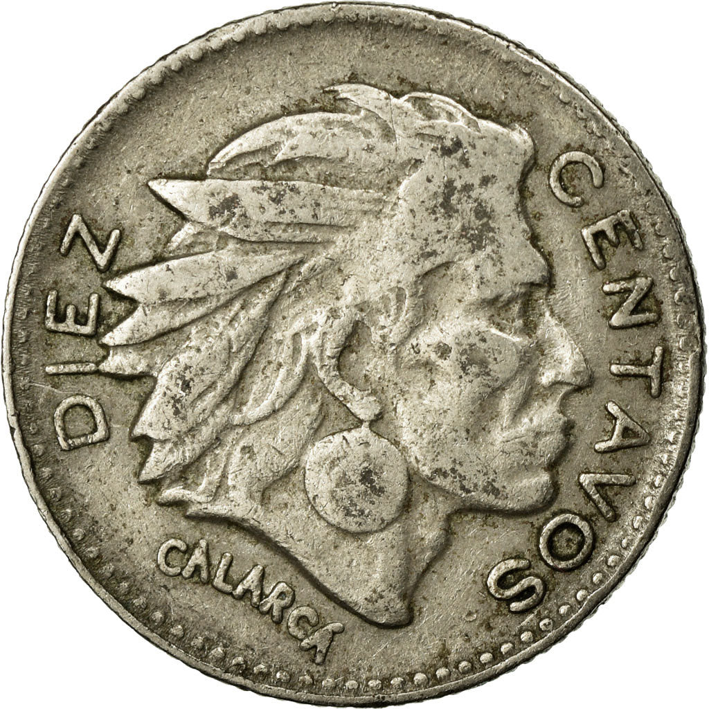 Coin, Colombia, 10 Centavos, 1959, Bogota, EF(40-45), Copper-nickel, KM:212.2