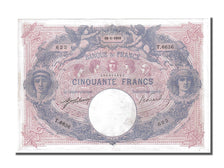 France, 50 Francs, 50 F 1889-1927 ''Bleu et Rose'', 1916, KM #64e, 1916-01-18,..