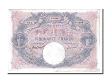 Banknote, France, 50 Francs, 50 F 1889-1927 ''Bleu et Rose'', 1914, 1914-06-03