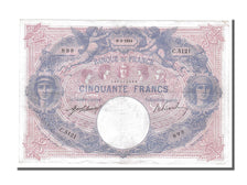 Banknote, France, 50 Francs, 50 F 1889-1927 ''Bleu et Rose'', 1914, 1914-03-09