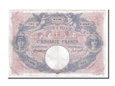 Banknote, France, 50 Francs, 50 F 1889-1927 ''Bleu et Rose'', 1915, 1915-05-28