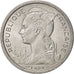 Comoros, 2 Francs, 1964, Paris, AU(55-58), Aluminum, KM:5, Lecompte:41