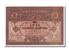 Georgia, 10 Rubles, 1919, FDS