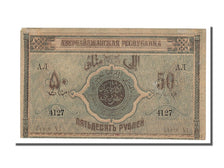 Billet, Azerbaïdjan, 50 Rubles, 1919, SUP+