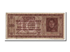 Banknote, Ukraine, 10 Karbowanez, 1942, 1942-03-10, VF(30-35)