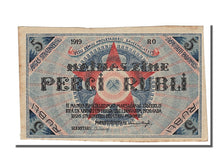 Lettonia, 5 Rubli, 1919, SPL