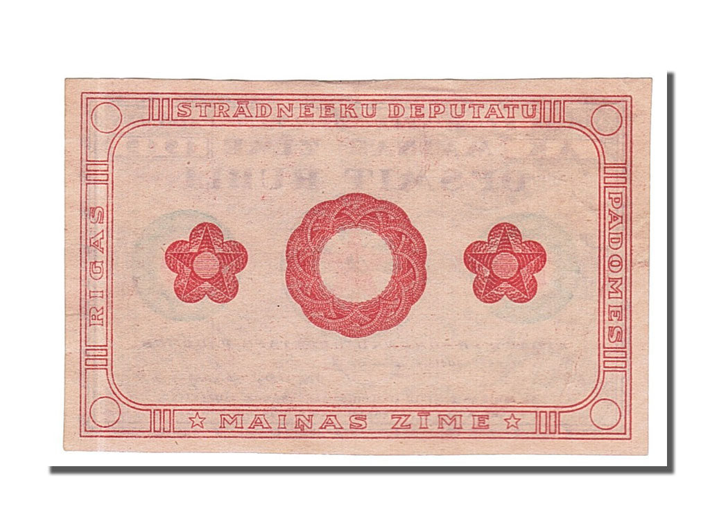 Lettonia, 10 Rubli, 1919, SPL