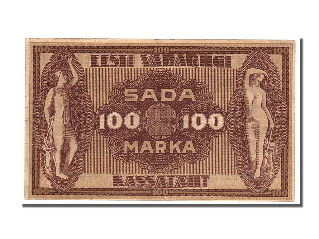 Estonia, 100 Marka, 1919, BB