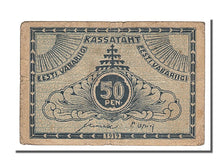 Geldschein, Estonia, 50 Penni, 1919, S+