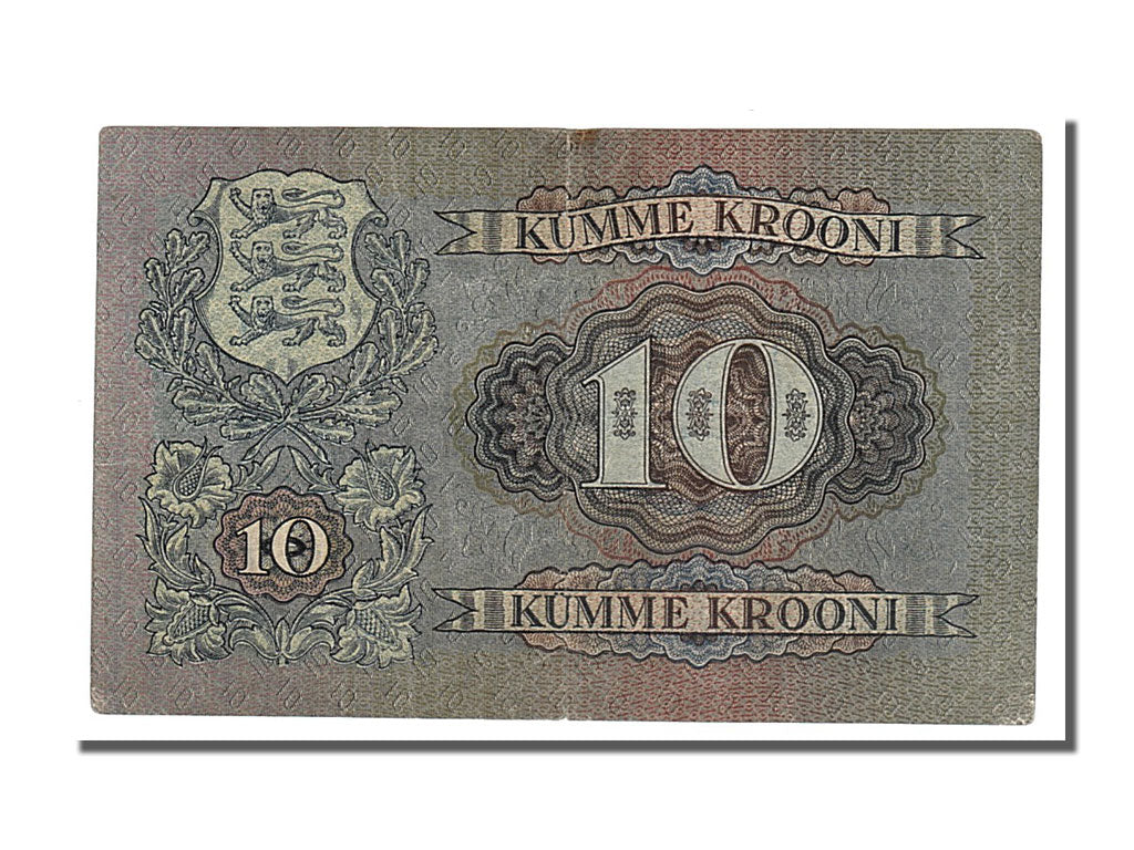 Banknote, Estonia, 10 Krooni, 1928, EF(40-45)