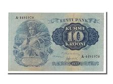 Estonia, 10 Krooni, 1937, KM #67a, UNC(65-70), A-4491970