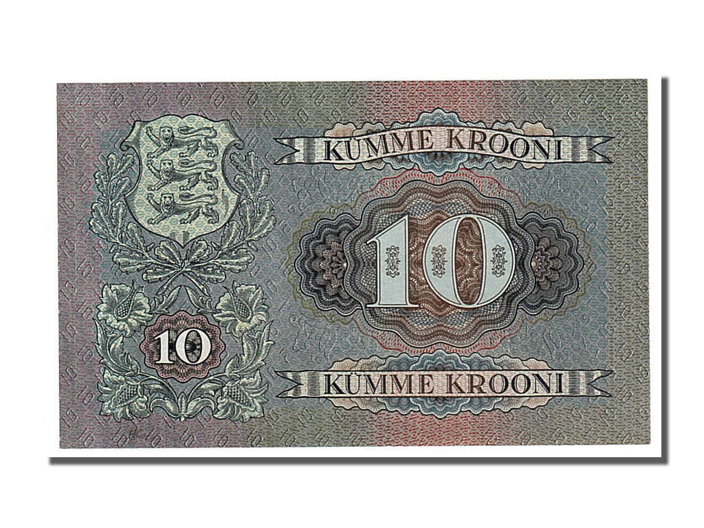 Estonia, 10 Krooni, 1937, KM #67a, UNC(65-70), A-4491970