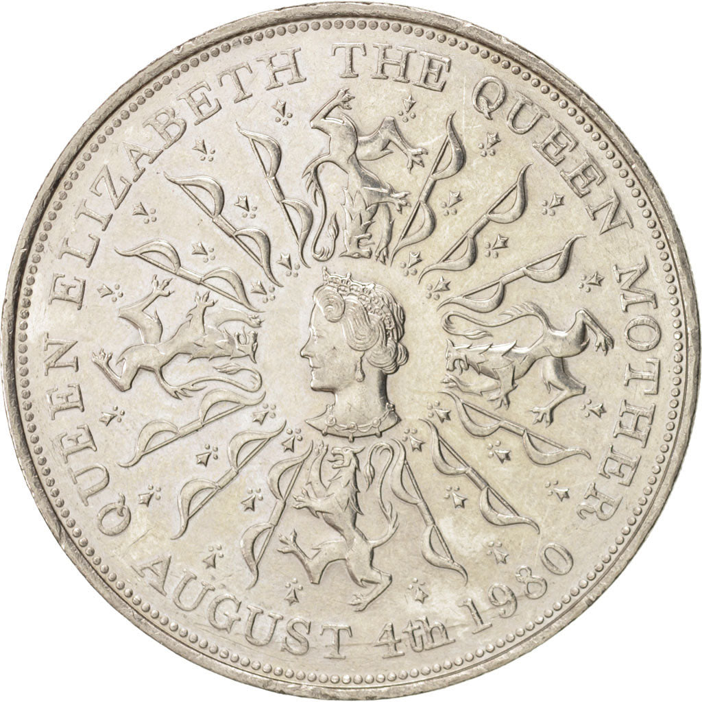 Grande-Bretagne, Elizabeth II, 25 New Pence, 1980, SUP, Copper-nickel, KM:921