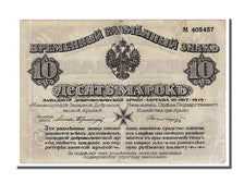 Russia, 10 Mark, 1919, KM #S228b, 1919-10-10, EF(40-45), M