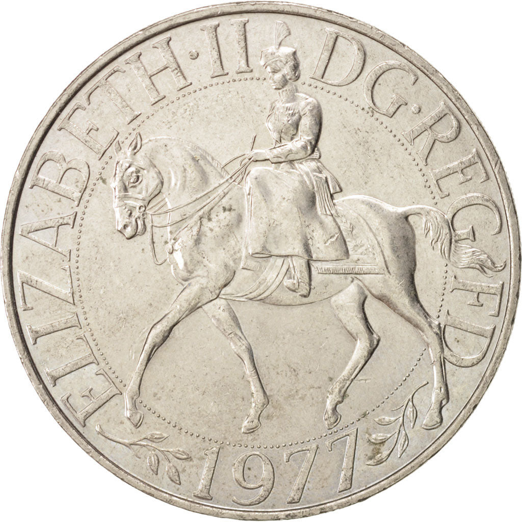 Gran Bretagna, Elizabeth II, 25 New Pence, 1977, SPL-, Rame-nichel, KM:920