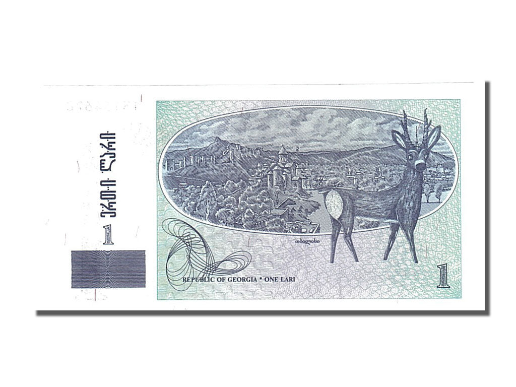 Banconote, Georgia, 1 Lari, 1995, FDS