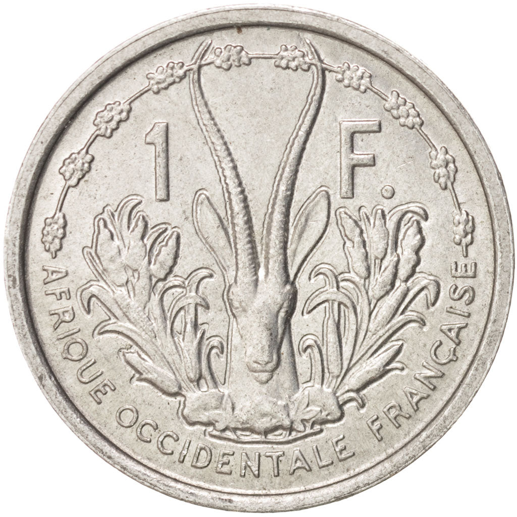 French West Africa, Franc, 1948, SUP, Aluminum, KM:3, Lecompte:6