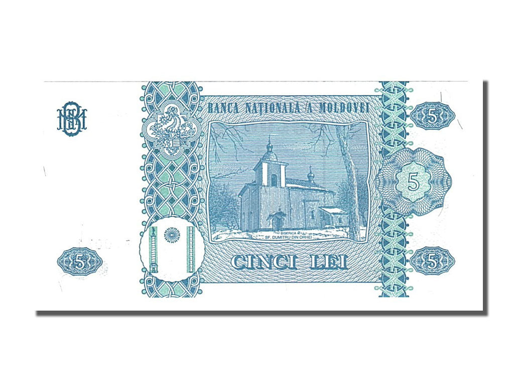 Moldavia, 5 Lei, 1995, UNC(65-70), B.0031