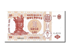 Moldova, 10 Lei, 2006, KM #10e, UNC(65-70), C.0115