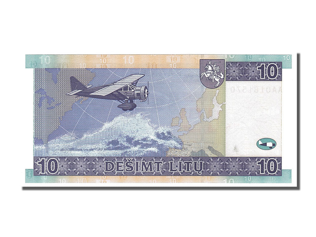 Lithuania, 10 Litu, 2007, KM #68, UNC(65-70), AA
