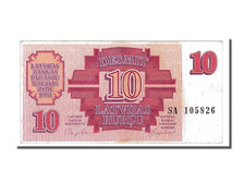 Lettonie, 10 Rublu type 1992