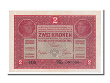 Austria, 2 Kronen, 1917, KM #21, 1917-03-01, UNC(63), 097059