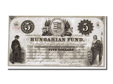 Banknote, Hungary, 5 Dollars, 1852, 1852-02-02, UNC(63)