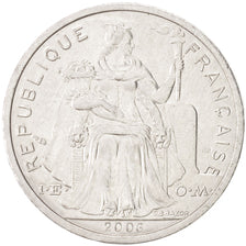 New Caledonia, 2 Francs, 2006, Paris, AU(55-58), Aluminum, KM:14