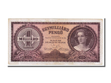 Hungary, 1 Milliard Pengö, 1946, KM #125, 1946-03-18, AU(55-58), R107