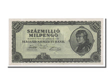 Hungary, 100 Million Milpengö, 1946, KM #130, 1946-06-03, UNC(65-70)