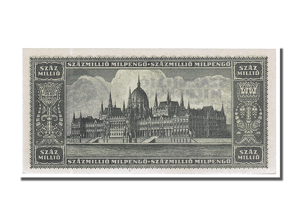 Hungary, 100 Million Milpengö, 1946, KM #130, 1946-06-03, UNC(65-70)