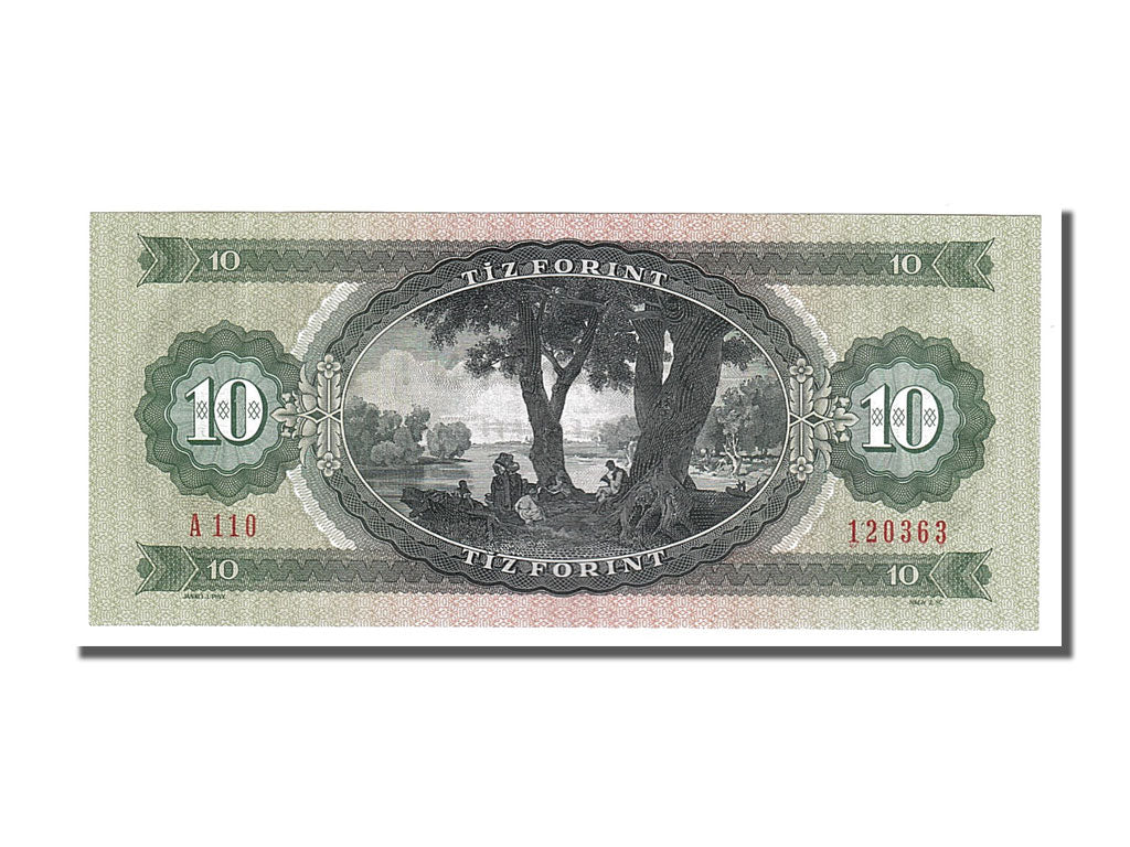 Hungary, 10 Forint, 1975, KM #168e, 1975-10-28, UNC(65-70), A110