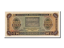 Croatia, 1000 Kuna, 1943, KM #12a, 1943-09-01, UNC(65-70), H