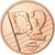 Łotwa, Medal, 2 C, Essai Trial, 2003, MS(65-70), Miedź