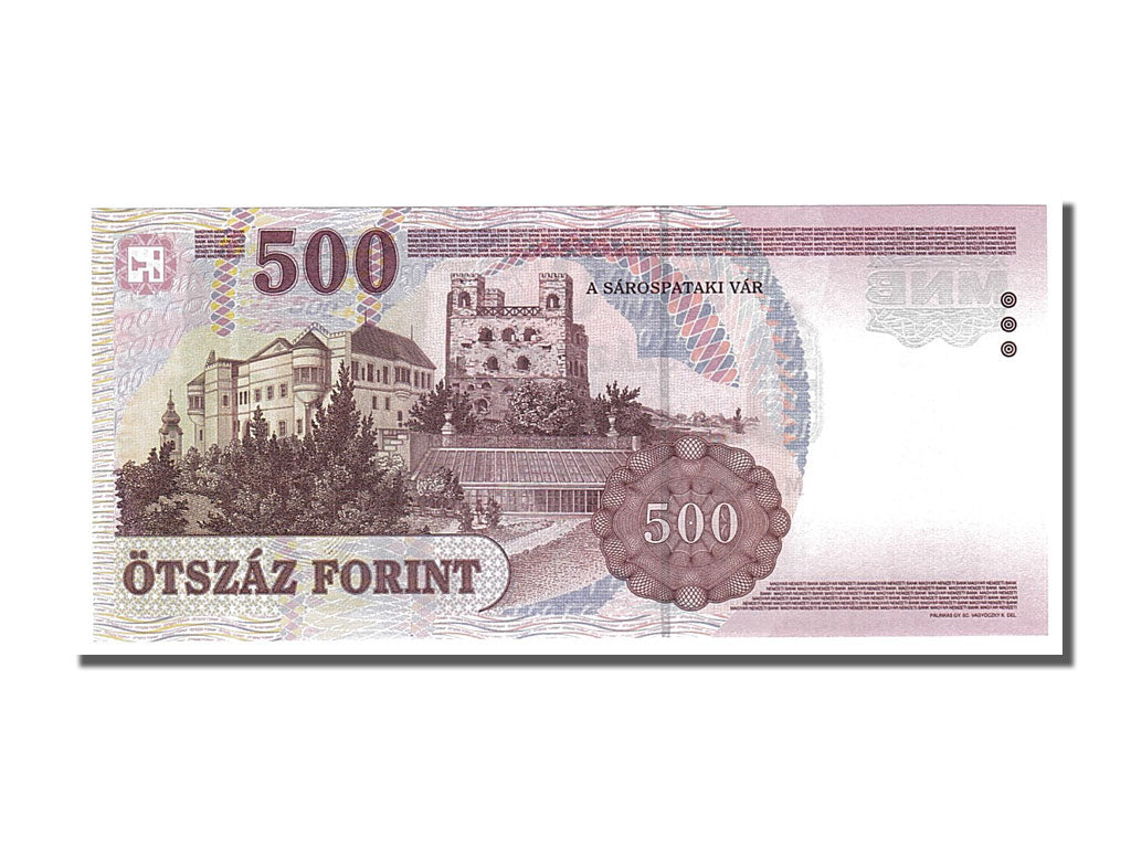 Hungary, 500 Forint, 2003, KM #188c, UNC(65-70), EC