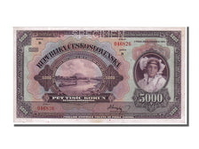 Banknote, Czechoslovakia, 5000 Korun, 1920, 1920-07-06, UNC(65-70)