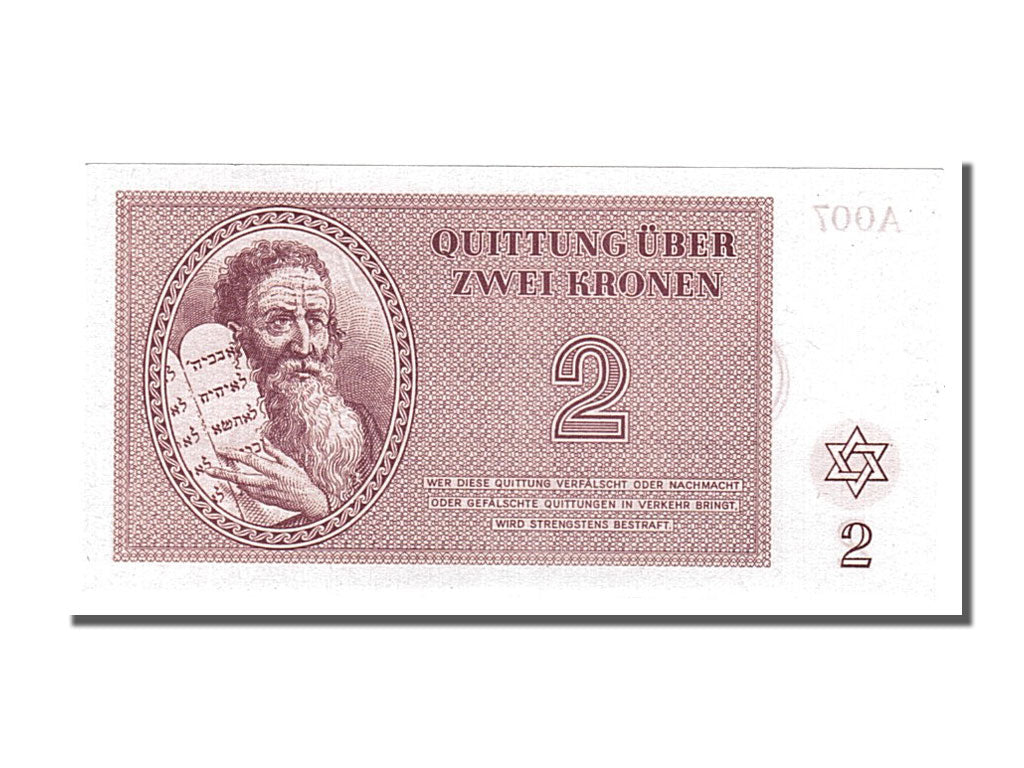 Czechoslovakia, 2 Kronen, 1943, UNC(65-70)