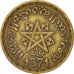 Coin, Morocco, Mohammed V, 20 Francs, 1951, Paris, EF(40-45), Aluminum-Bronze