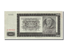 Billet, Bohemia and Moravia, 1000 Korun, 1942, 1942-10-24, SPL