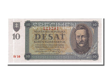 Banknote, Slovakia, 10 Korun, 1943, 1943-07-20, UNC(65-70)